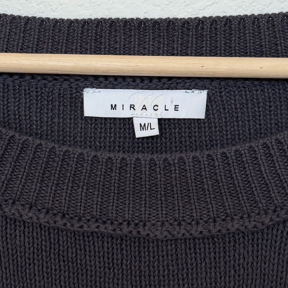 Miracle American Flag Knit Sweater Size M Americana - Picture 5 of 8